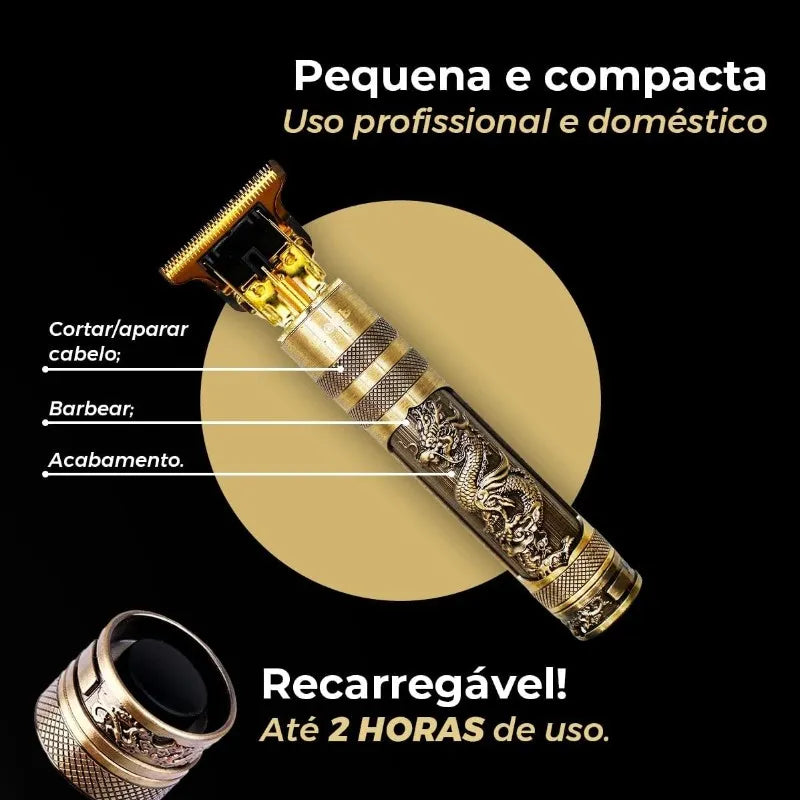 Máquina De Cortar Cabelo Elyte Barba Masculina Designer Aleatório Elétrico Profissional